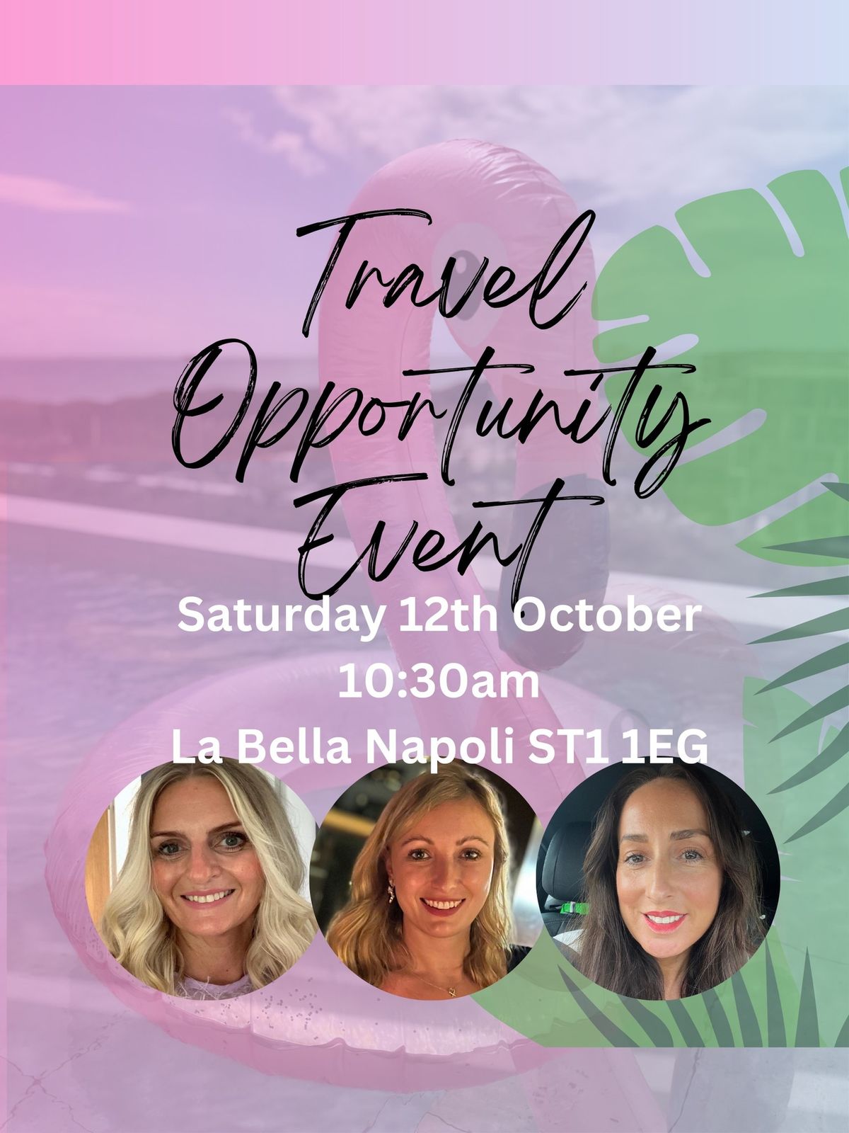 Travel Opportunity Event ?\u2708\ufe0f