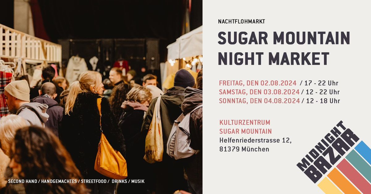 LOCATIONSWECHSEL - WERKSVIERTEL NIGHT MARKET 02. & 03. AUGUST