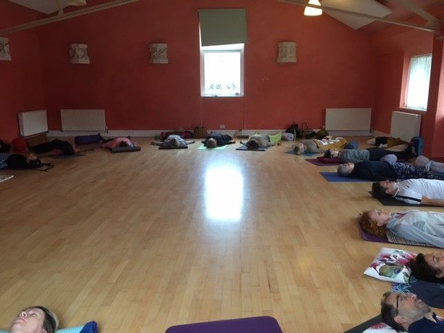 A moment of calm yoga workshop with Cryn and Jade