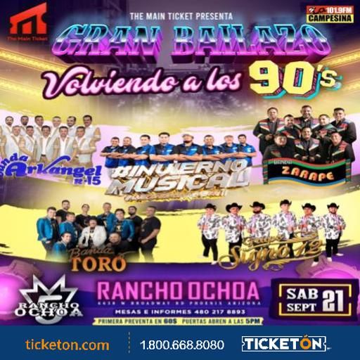 GRAN BAILAZO VOLVIENDO A LOS 90\u00b4S