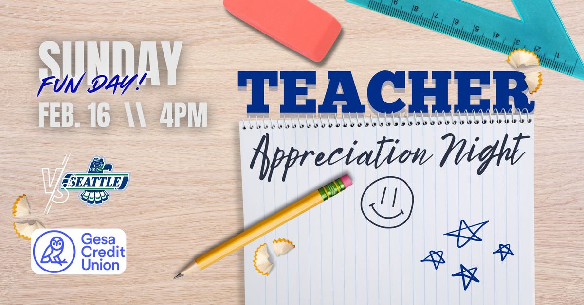 Teacher Appreciation Night