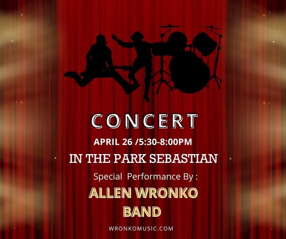 Allen Wronko Band In the park Sebastian