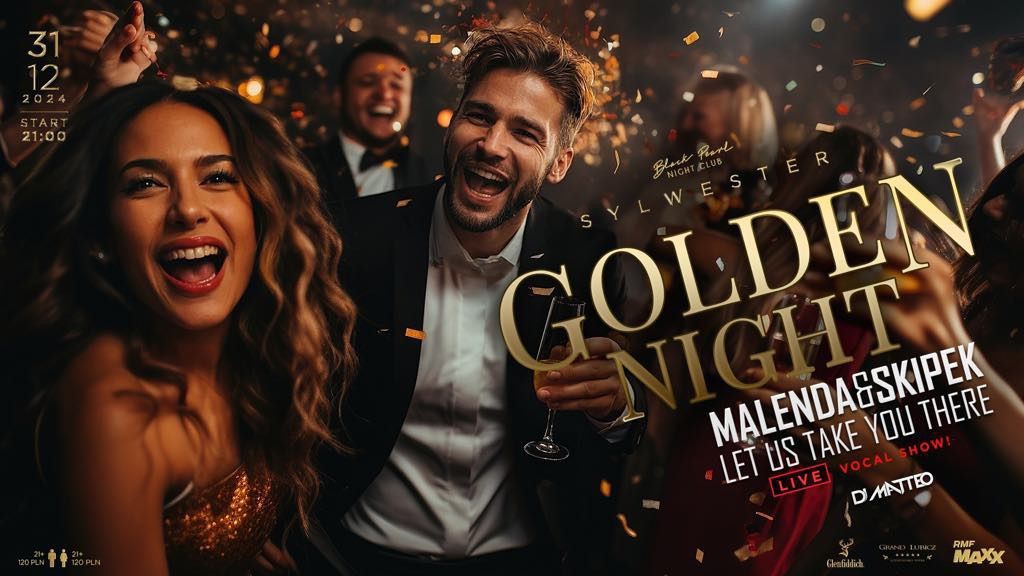 Sylwester GOLDEN NIGHT \u2022 KATARZYNA MALENDA Live Vocal! DJ SKIPEK \u2022 DJ MATTEO