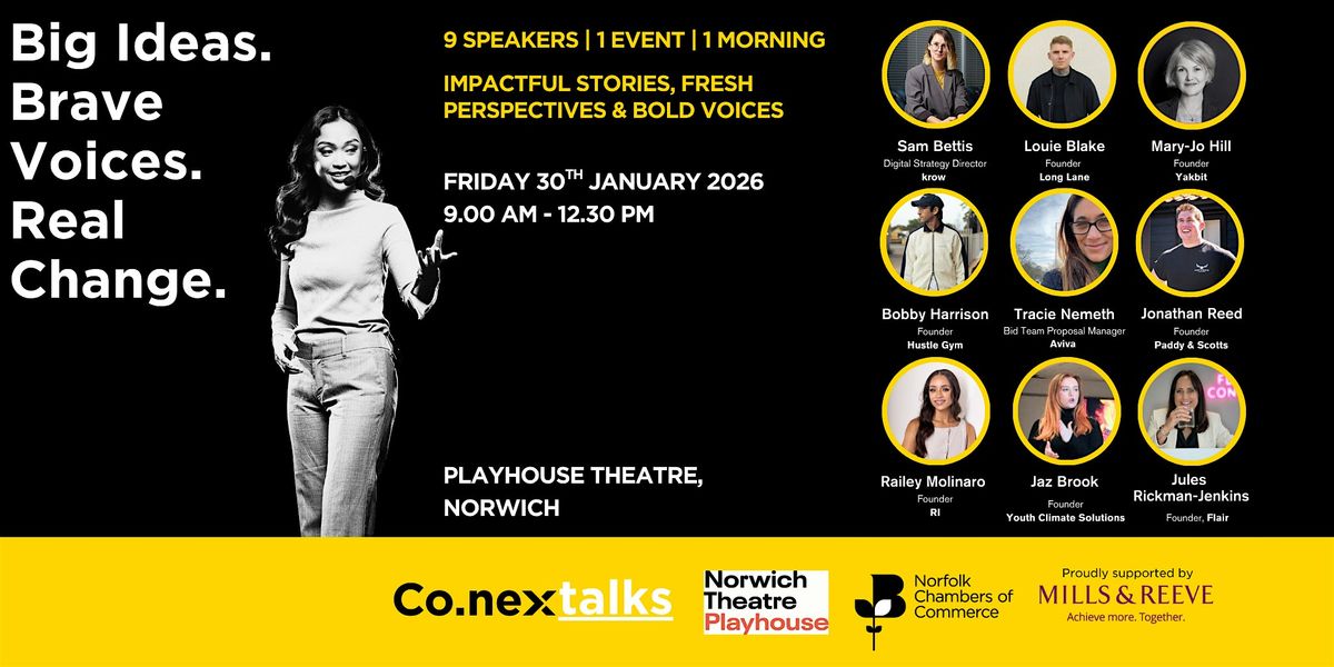 Co.nextalks at The playhouse