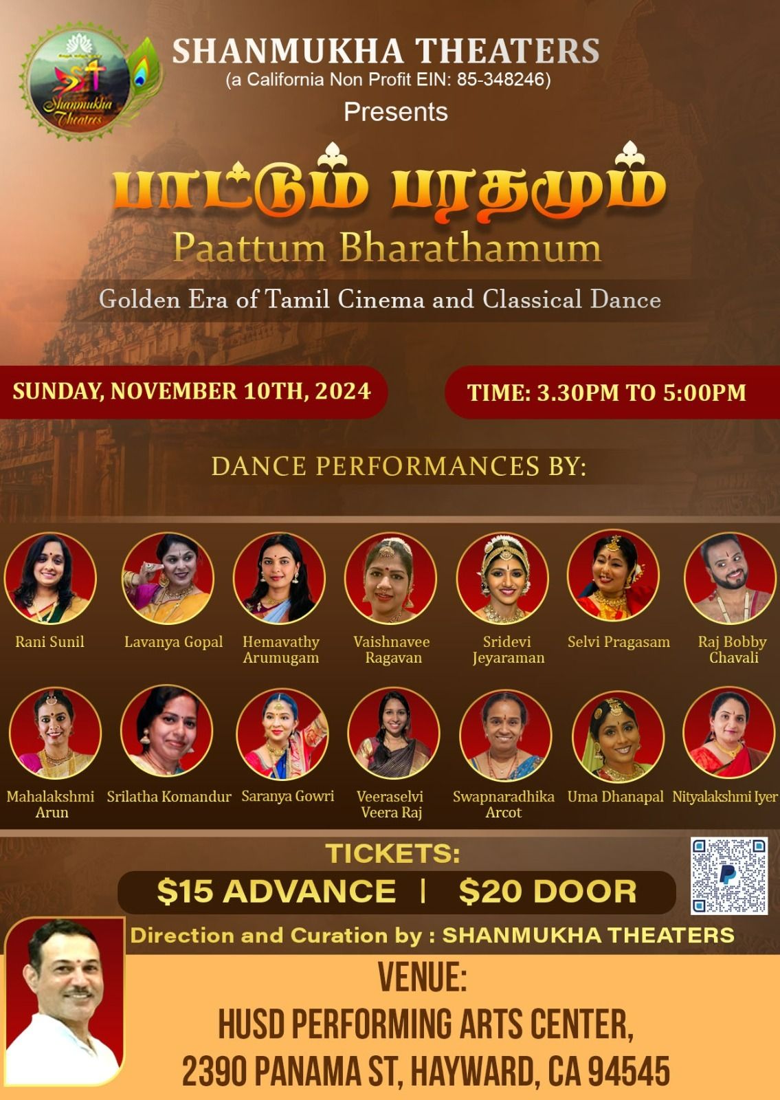 \ud83c\udfac\u2728 Paattum Bharathamum \u2013 Revisiting Tamil Cinema in Classical Dance \u2728\ud83c\udfac