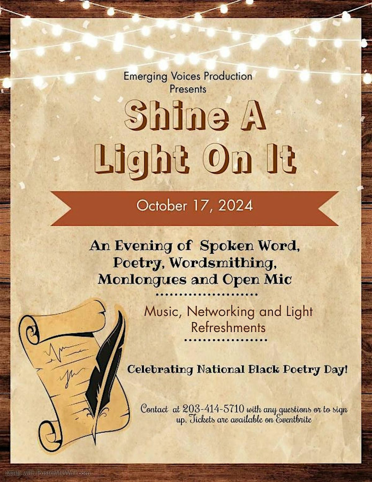 EVP presents "Shine A Light On It"