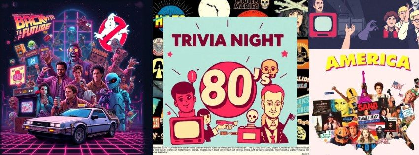 80's Pop Culture Trivia Night at Sips!