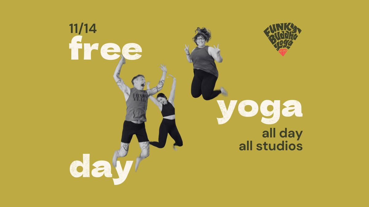 Free Yoga Day | Funky Buddha Yoga