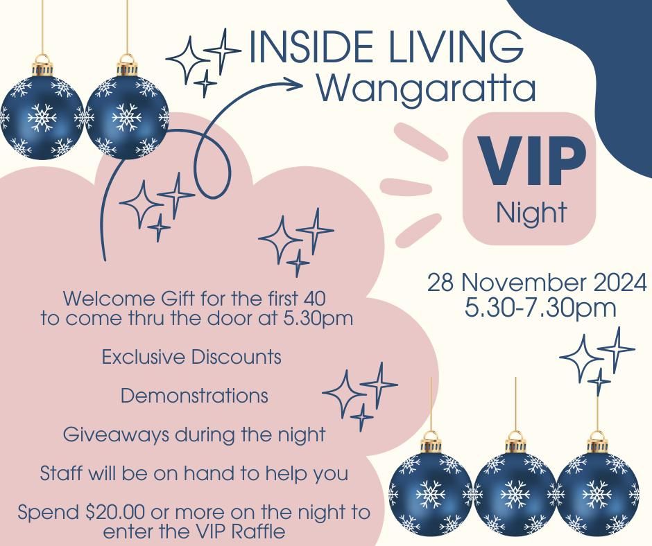 VIP Night at Inside Living 