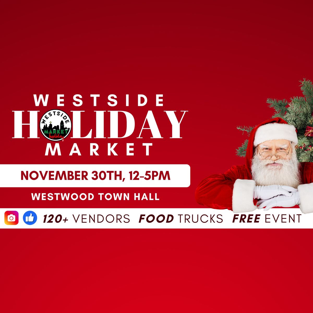 Westside HOLIDAY Market - Nov. 30th \ud83d\udecd\ufe0f\ud83c\udf84 