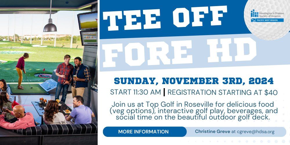 2024 Tee Off Fore HD - Topgolf Hillsboro, OR