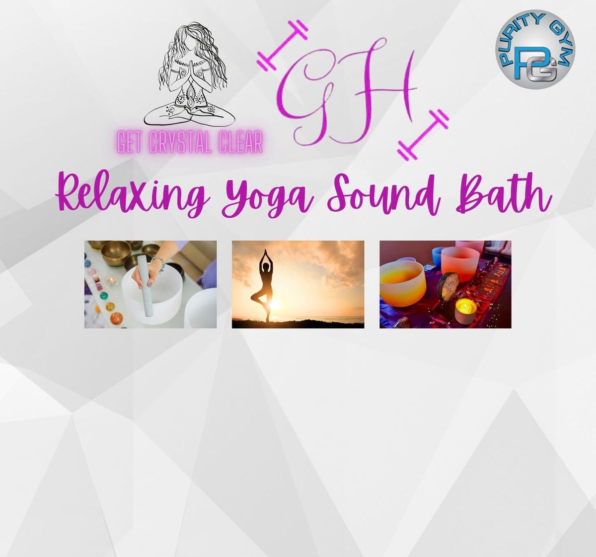 \u262f\ufe0fRelaxing Yoga Sound Bath with GH Personal Training\u262f\ufe0f