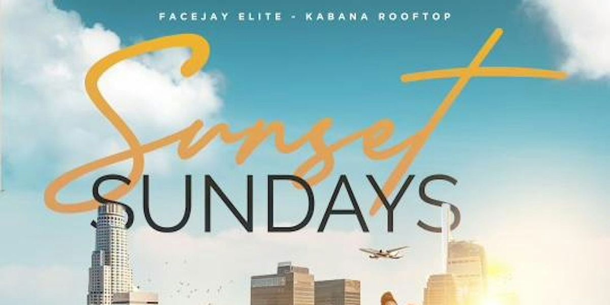 SUNSET SUNDAYS AT KABANA ROOFTOP