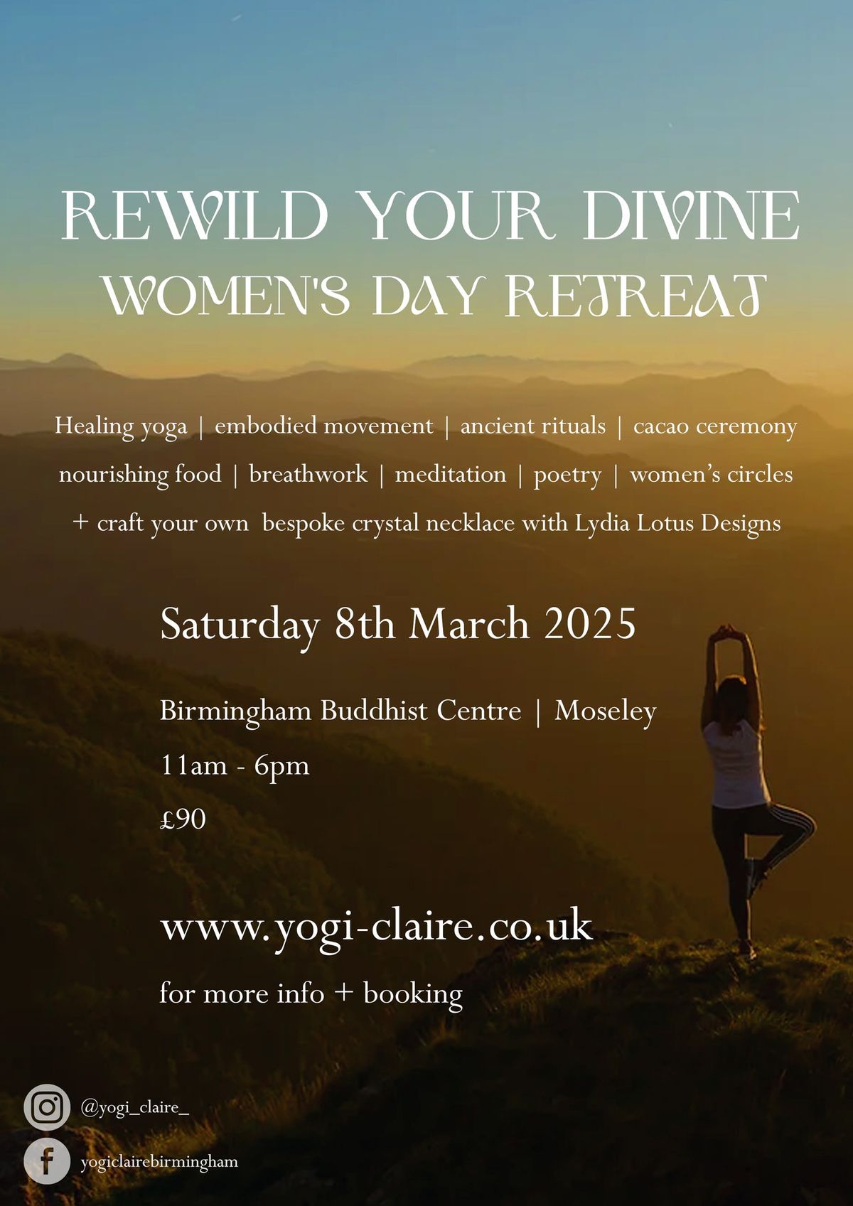 REWILD YOUR DIVINE WOMEN'S DAY RETREAT