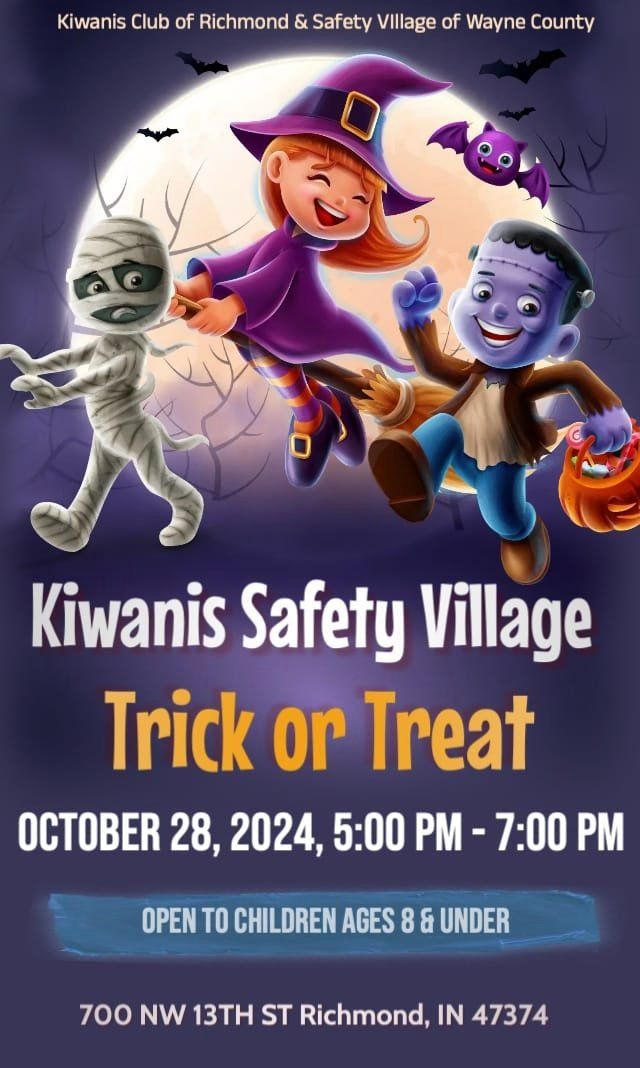 Kiwanis Safety Village Treat or Treat