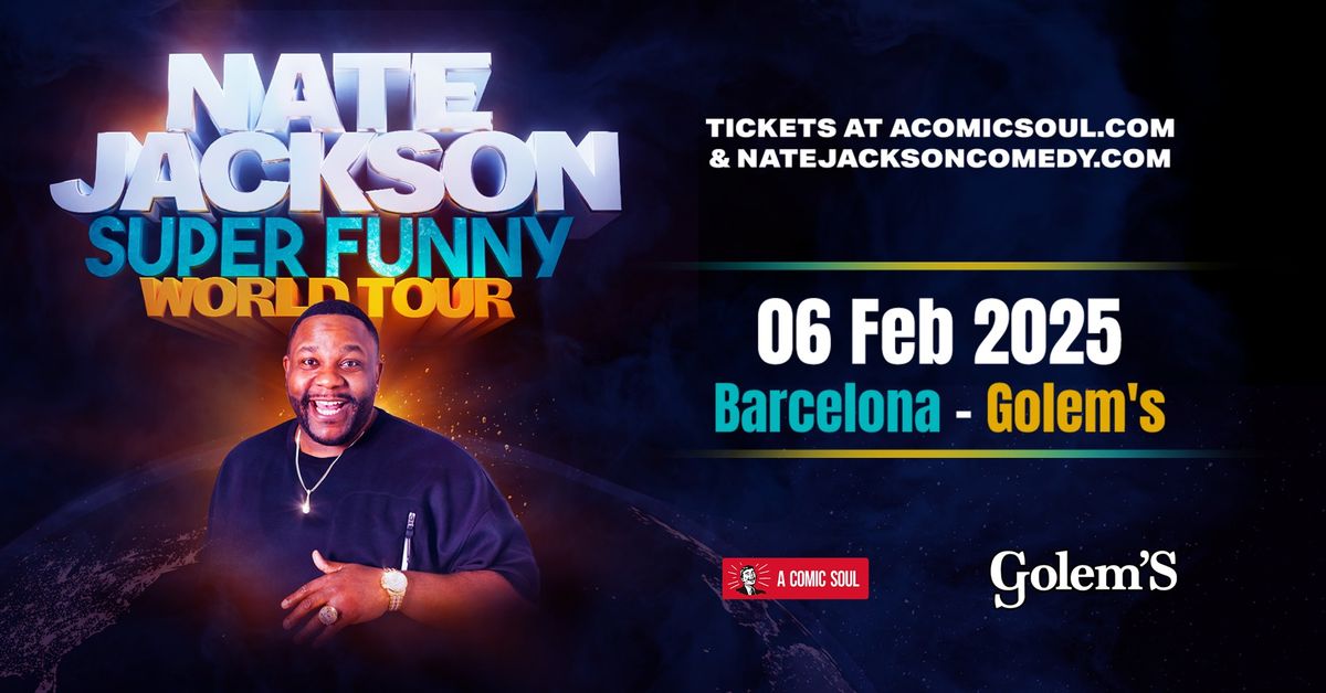 Nate Jackson: Super Funny World Tour in Barcelona