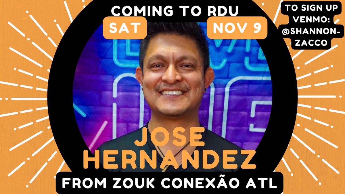 Jose Hernandez teaches at RDU ZOUK! 