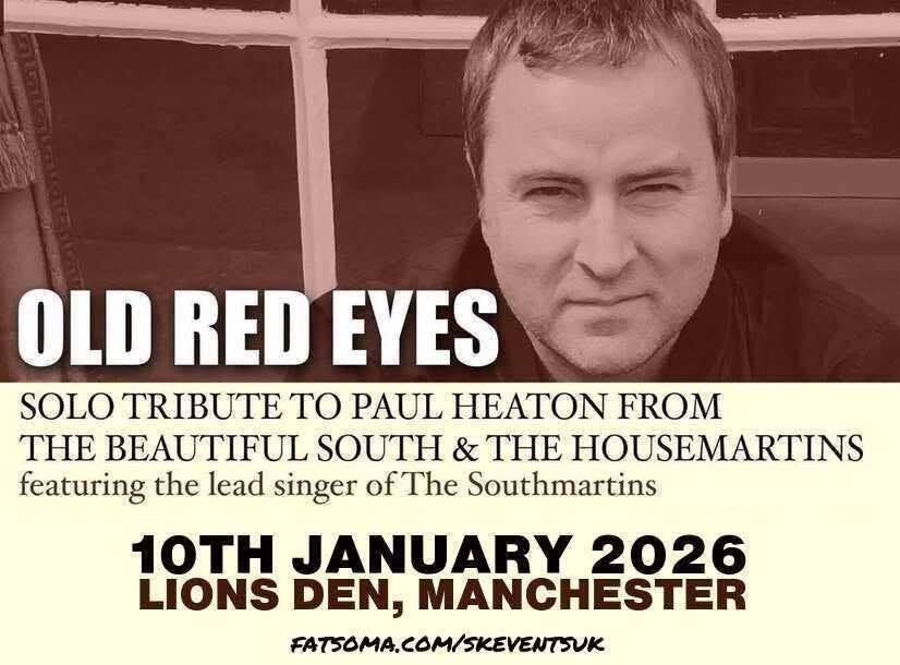 Old Red Eyes - (Paul Heaton Tribute) - Live At Lions Den, Manchester