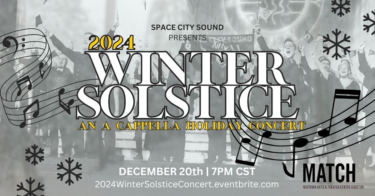 2024 Winter Solstice: An A Cappella Holiday Concert