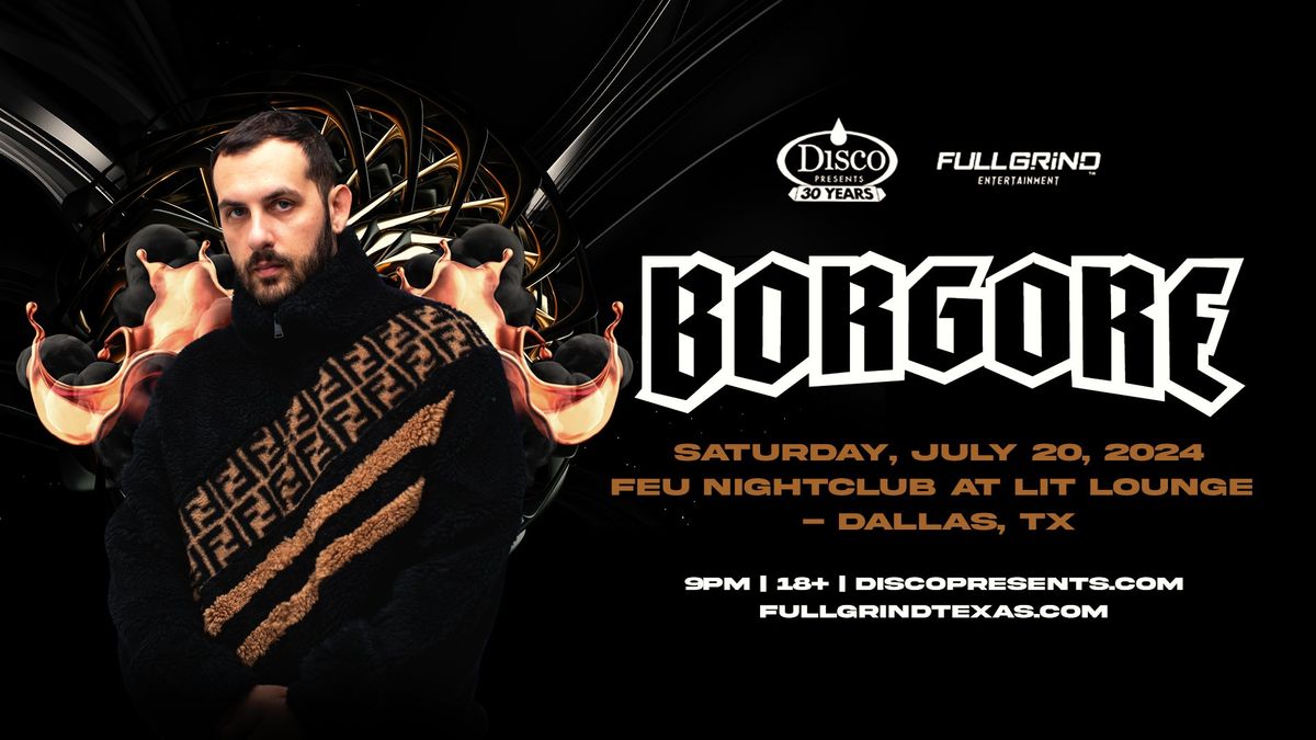 Borgore - FEU Nightclub - Dallas, TX - 07.20.24