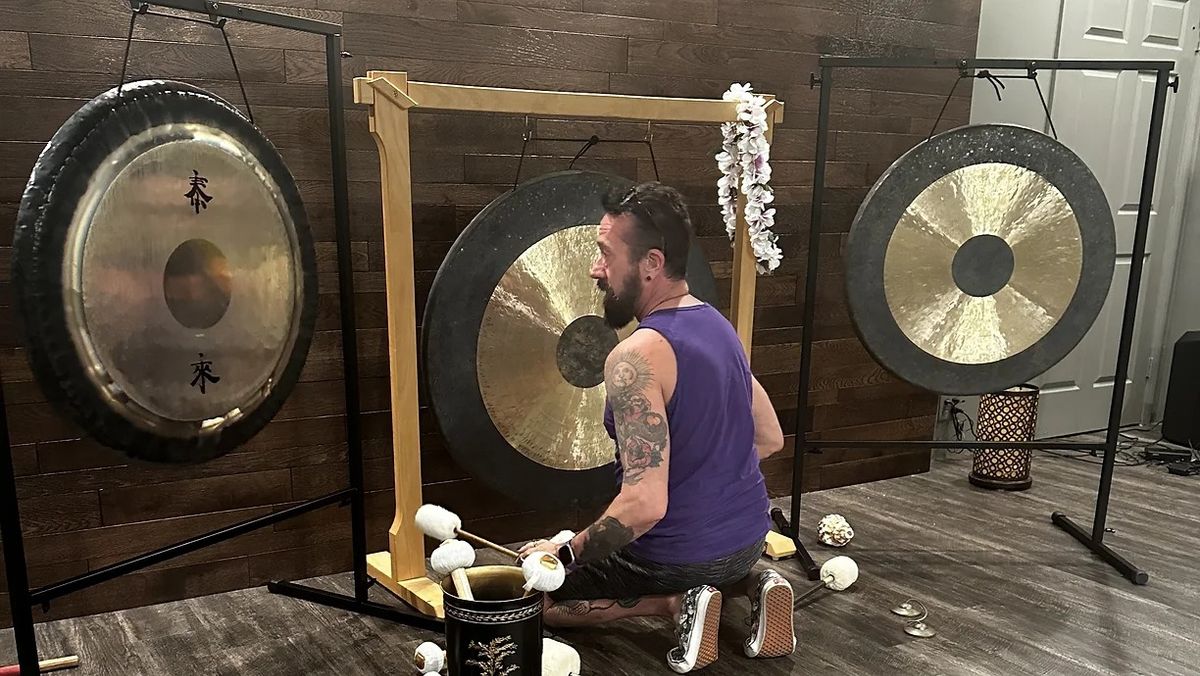 Ringing in the New Year Gong Bath with Shaman Shane Knox