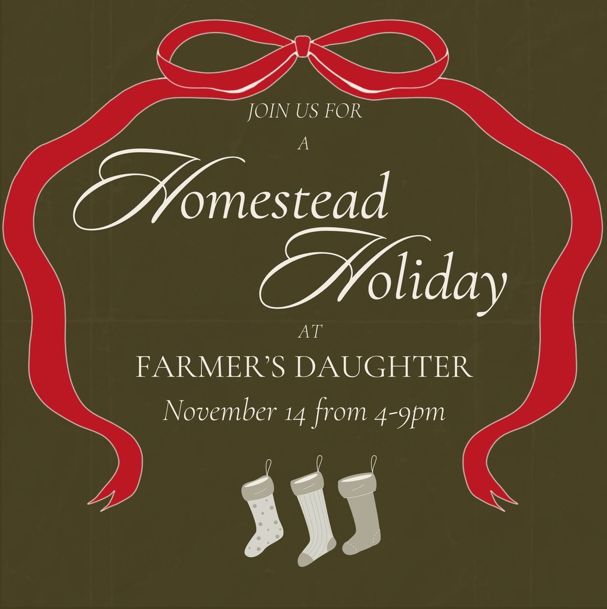 A Homestead Holiday