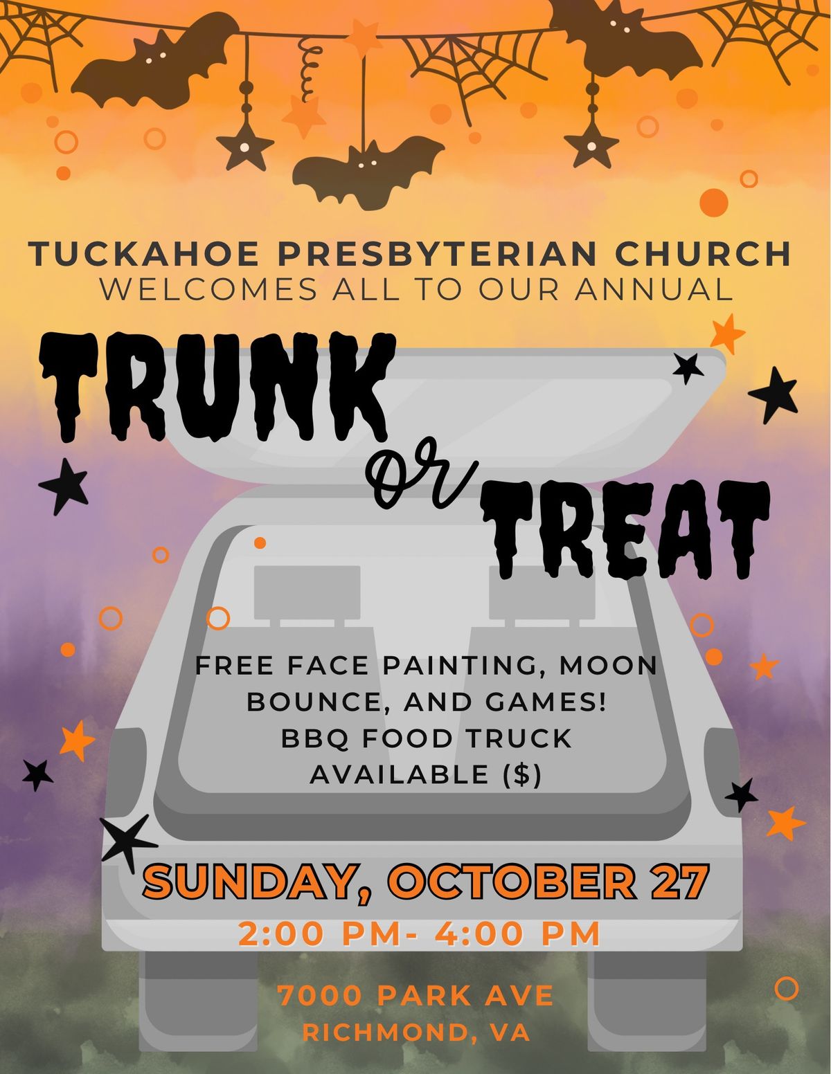 Trunk or Treat Festival