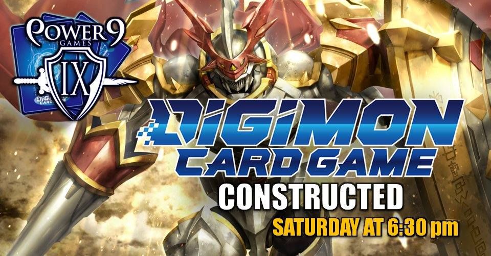 Digimon TCG: Constructed Event!