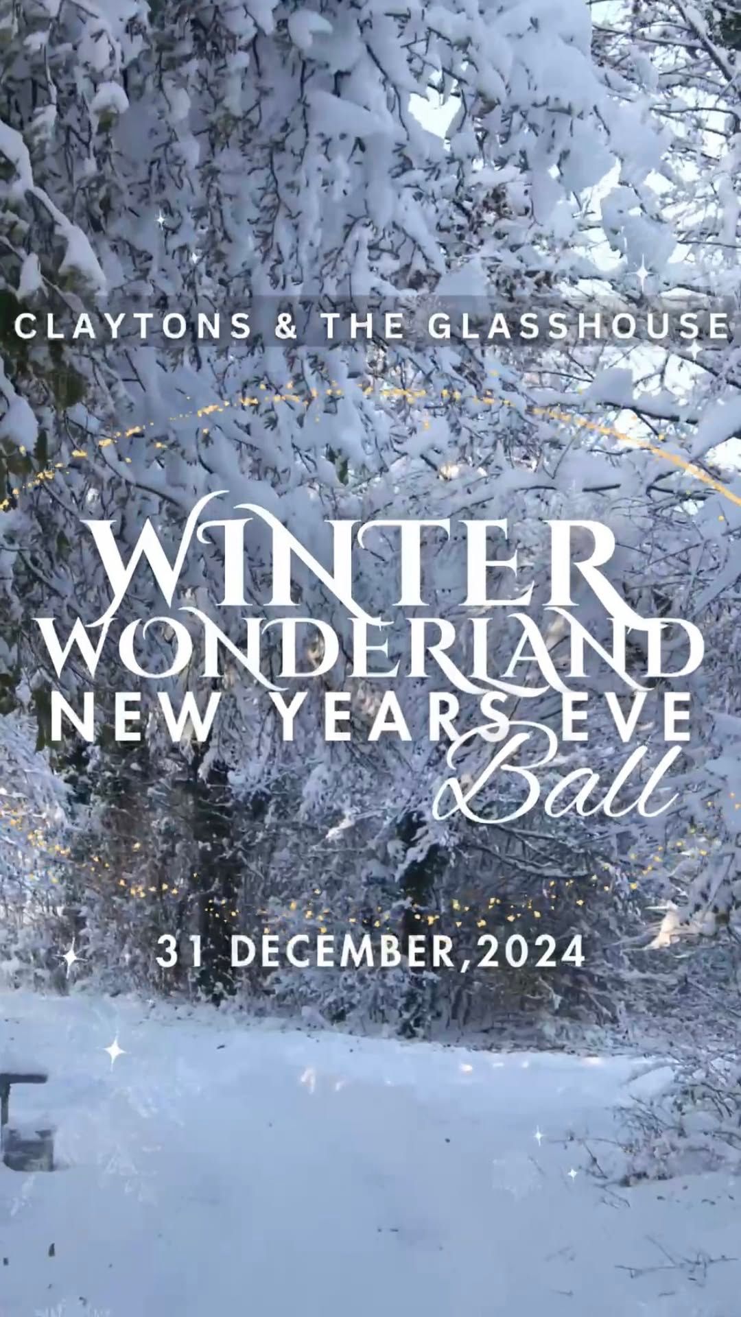 Winter Wonderland New Year\u2019s Eve Ball!