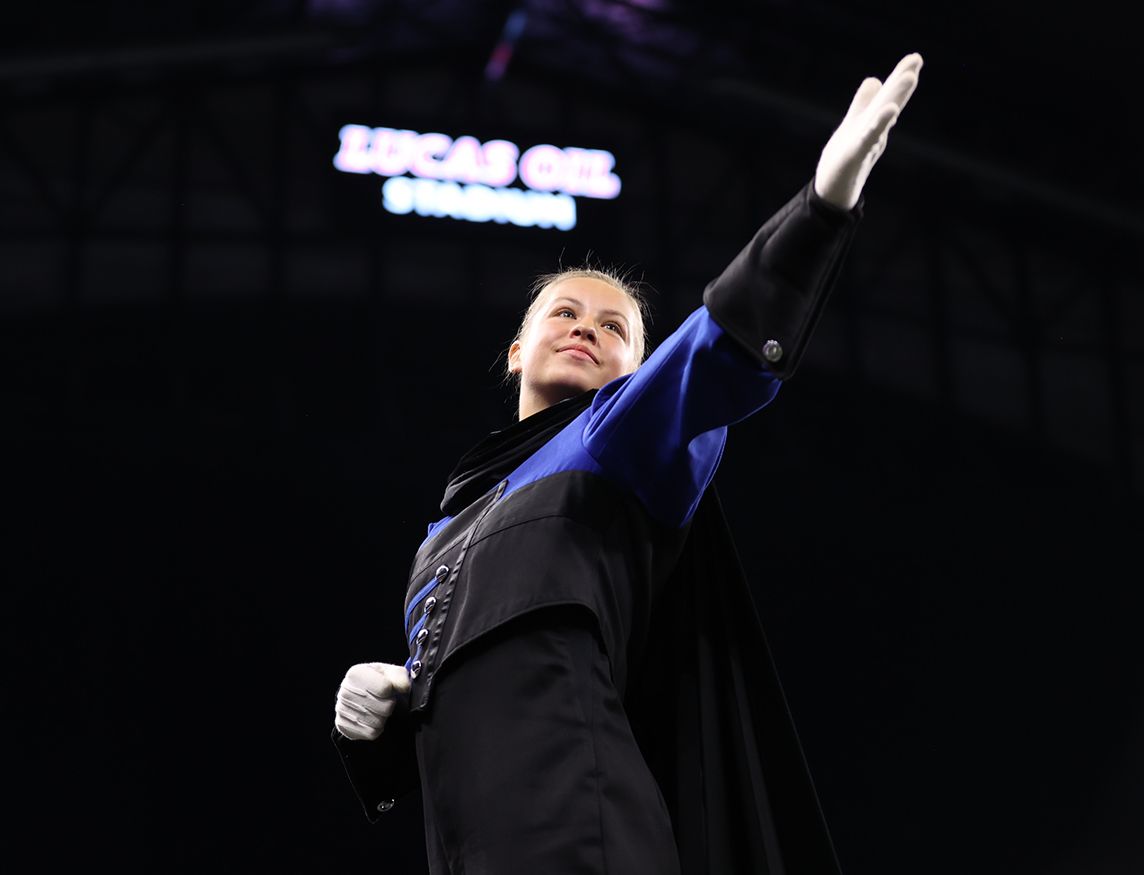 ISSMA Marching Band Finals at Lucas Oil Stadium
