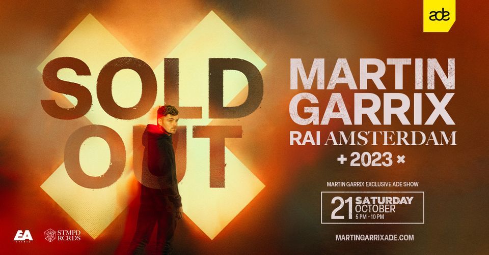 Martin Garrix ADE 2023 | Saturday (SOLD OUT)