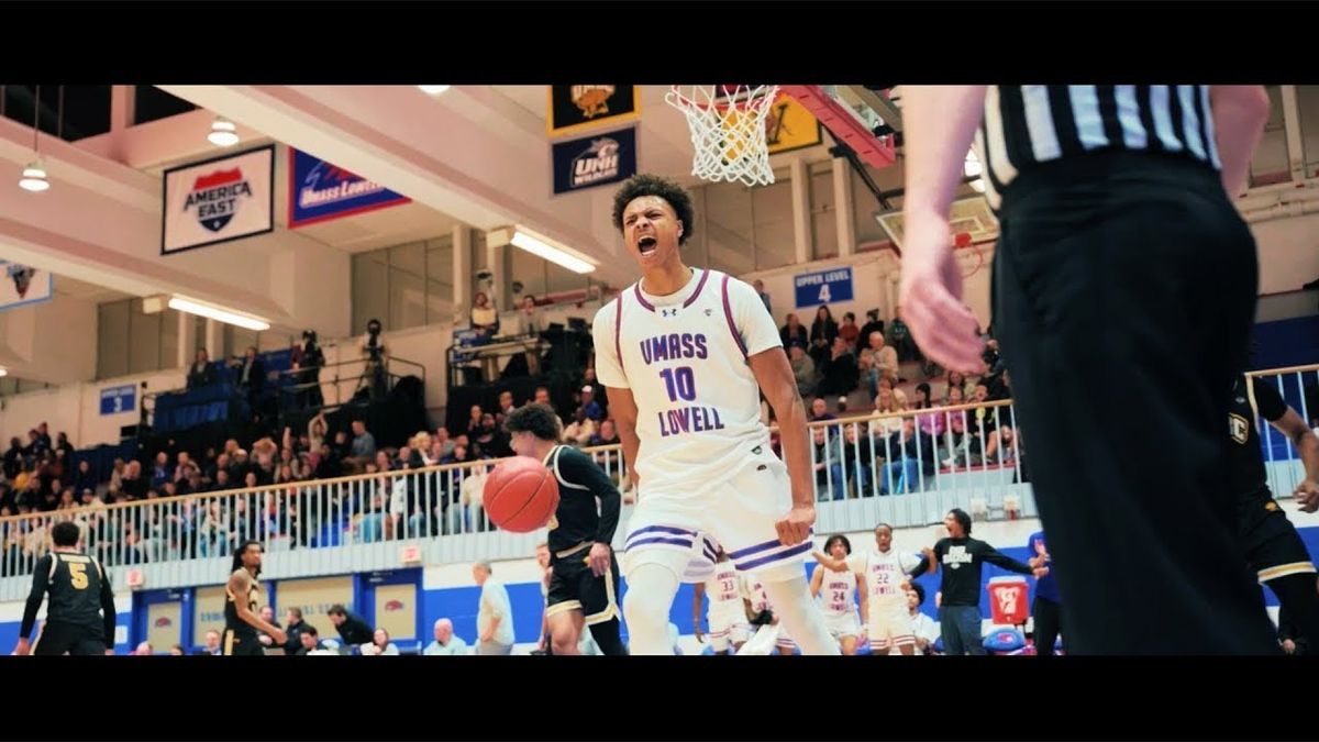 Parking UMass Lowell River Hawks at New Hampshire Wildcats Mens Basketball