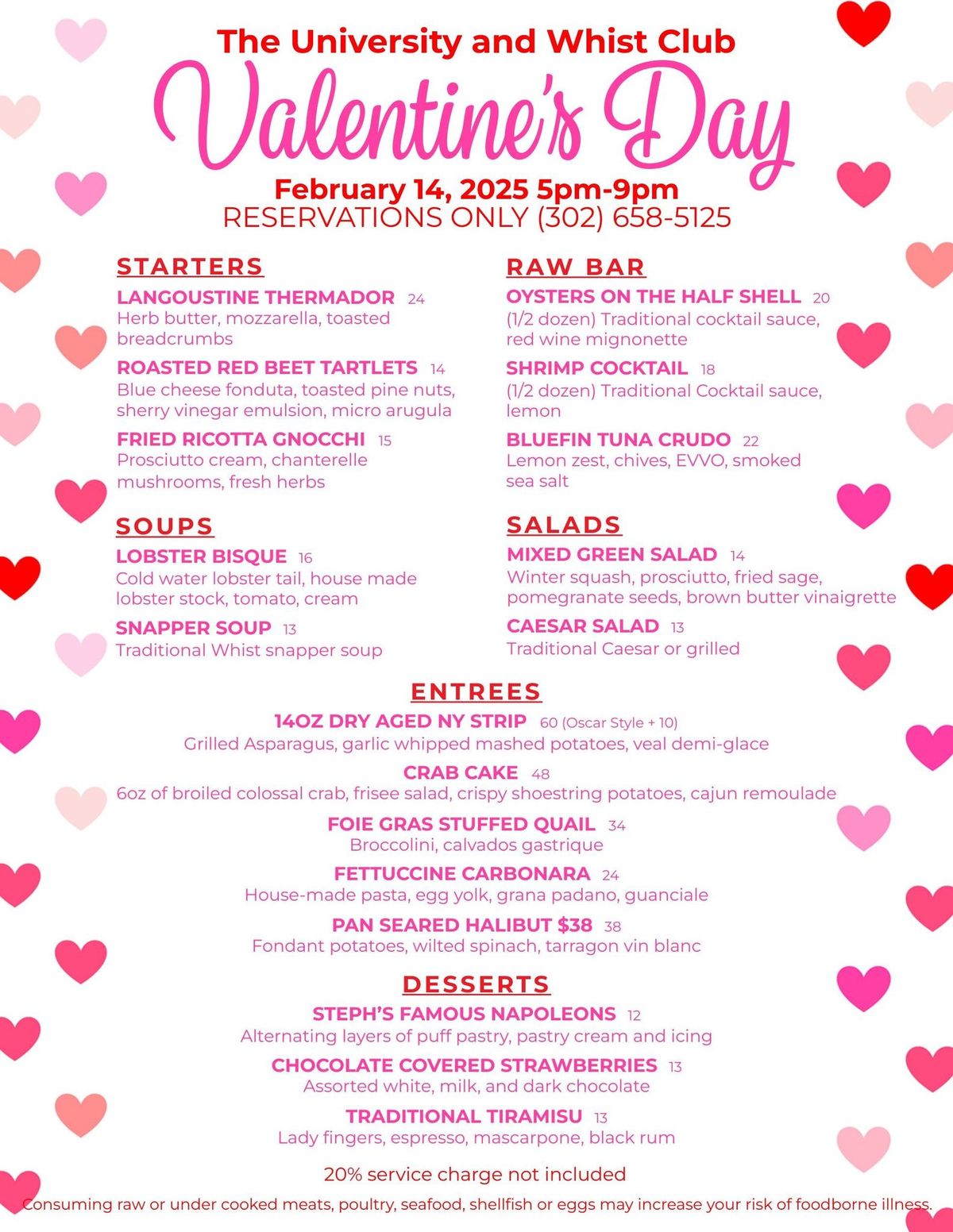 Valentine\u2019s Day Dinner