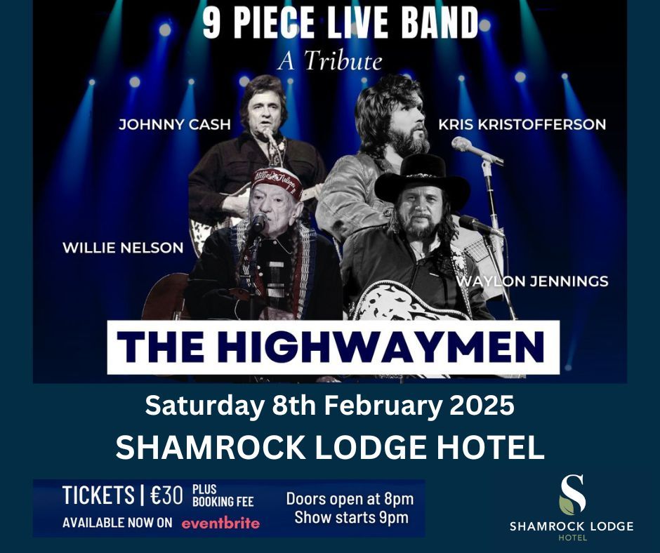 The HighwayMen Tribute live at Shamrock Lodge Hotel, Athlone