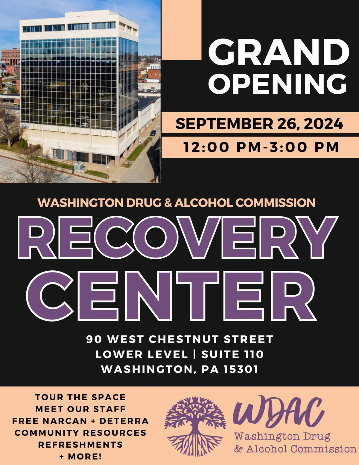 Recovery Center Grand Opening