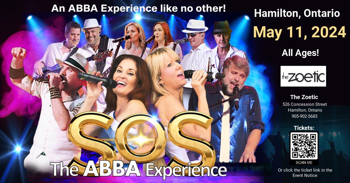 Hamilton, Ontario | May 11, 2024 | SOS - The ABBA Experience @ The Zoetic