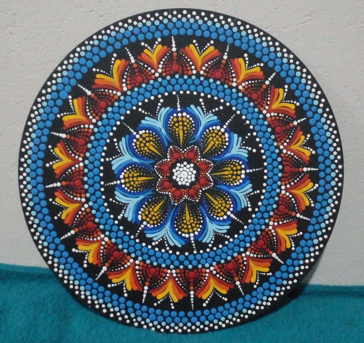 Oficina de Pintura de Mandala com Pontilhismo