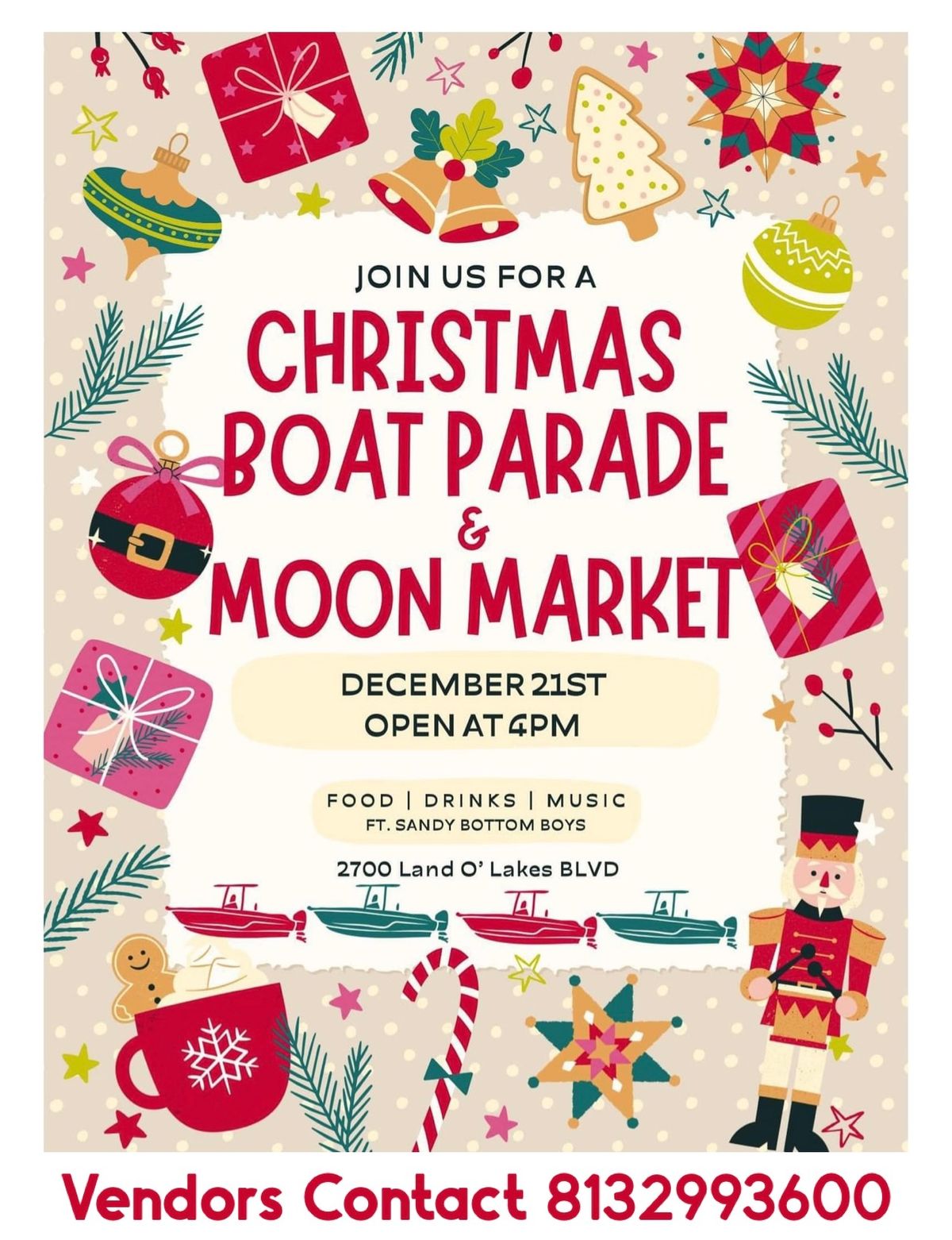 Christmas Boat Parade & Moon Market