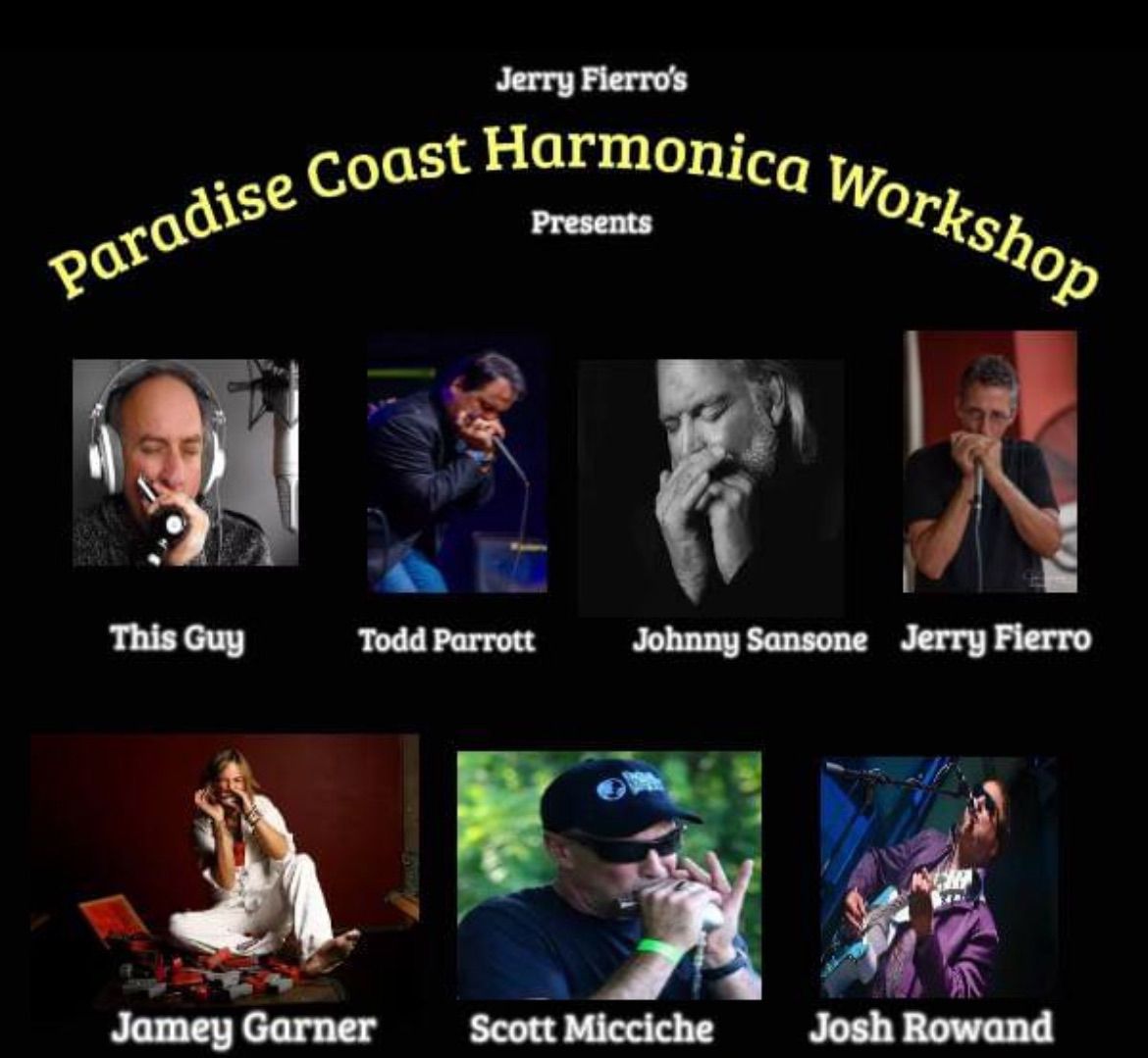 The Paradise Coast Harmonica Workshop in DeRomo\u2019s La Fontana Banquet Room\/The Center Bar