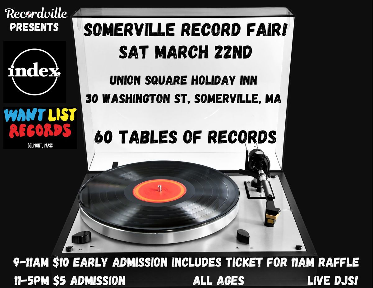 Somerville Record Fair!!