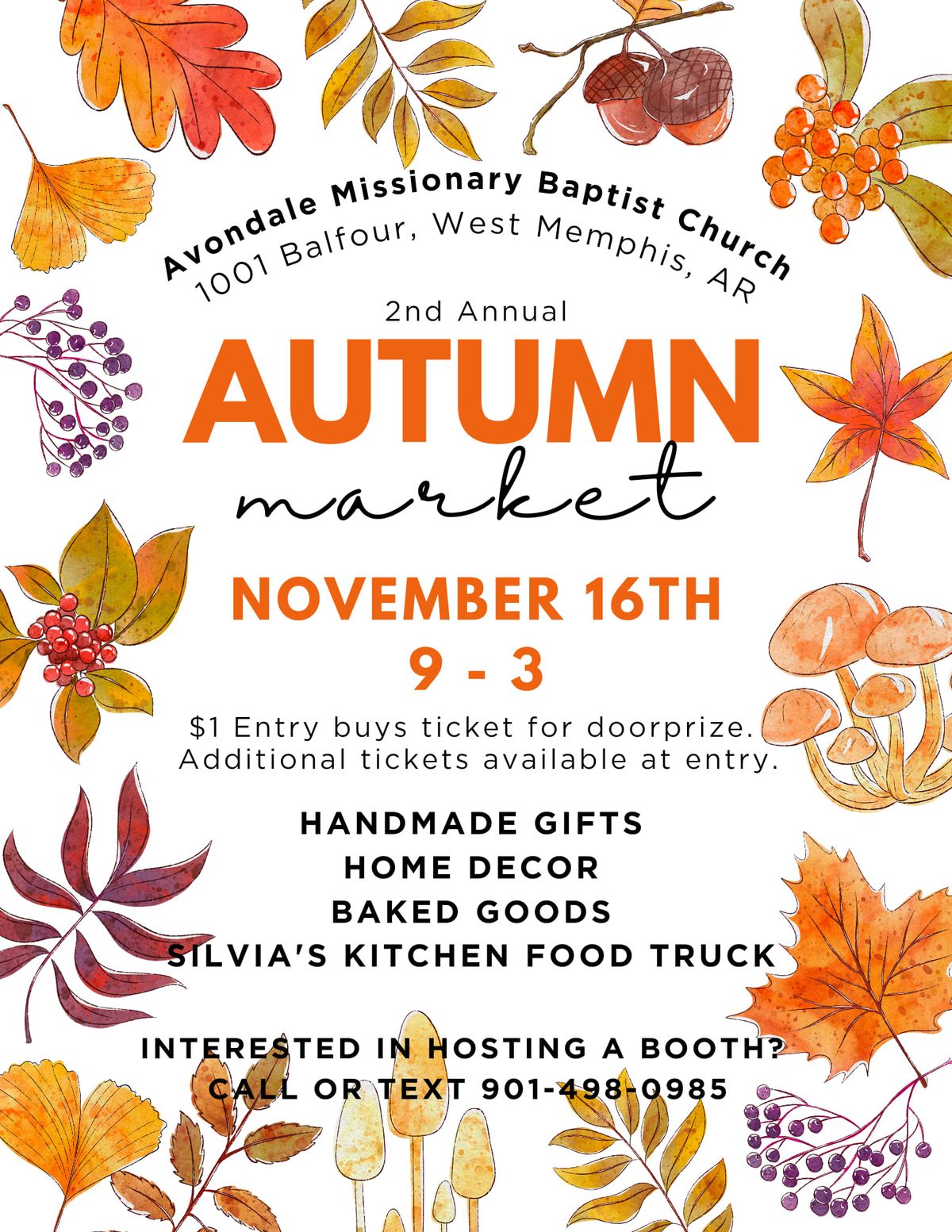 2nd Annual Autumn Market