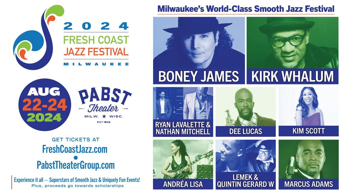 Fresh Coast Jazz Festival 2024 at Pabst Theater
