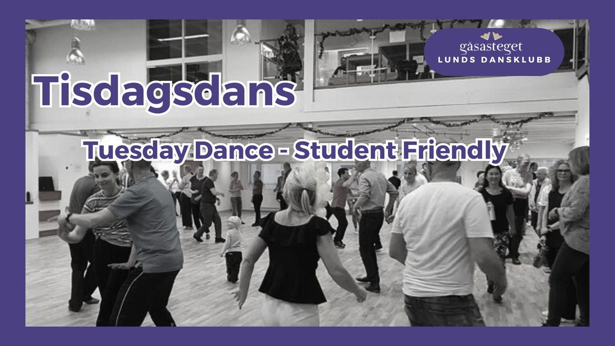 Tisdagsdans - Student friendly - Uppstart!