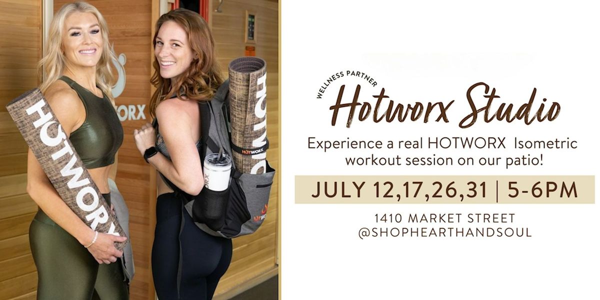 Hotworx Studio Workout Session at the Hearth