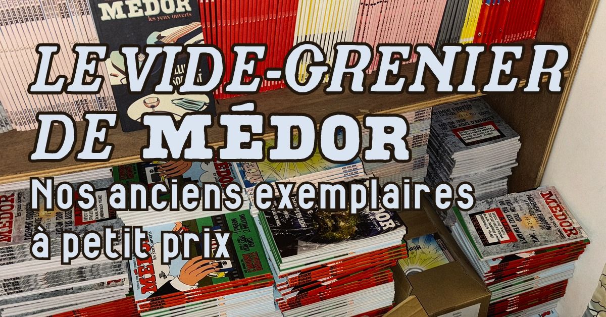 Le vide grenier de M\u00e9dor \u00b7 Bruxelles