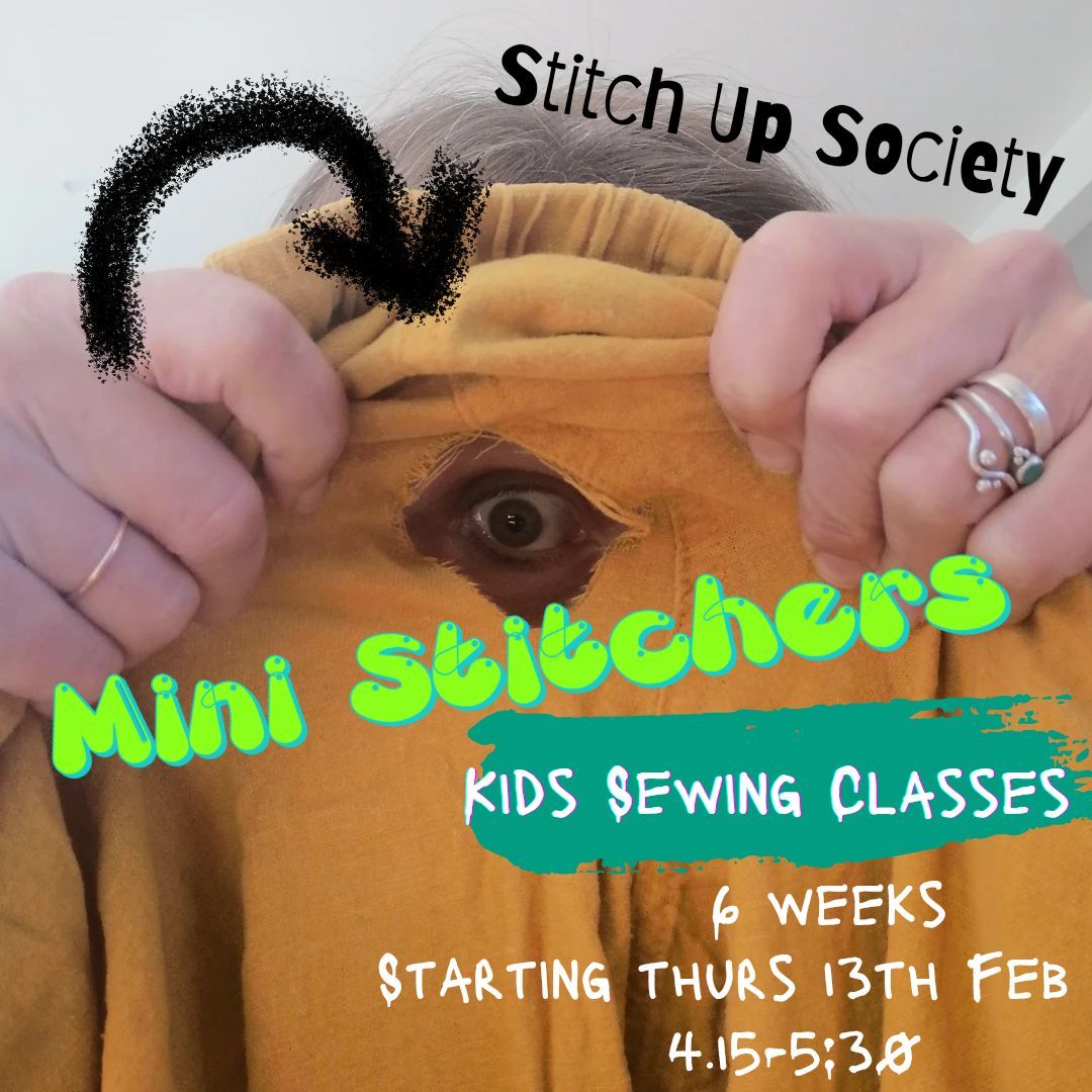 Mini Stitchers - Kids Sewing classes