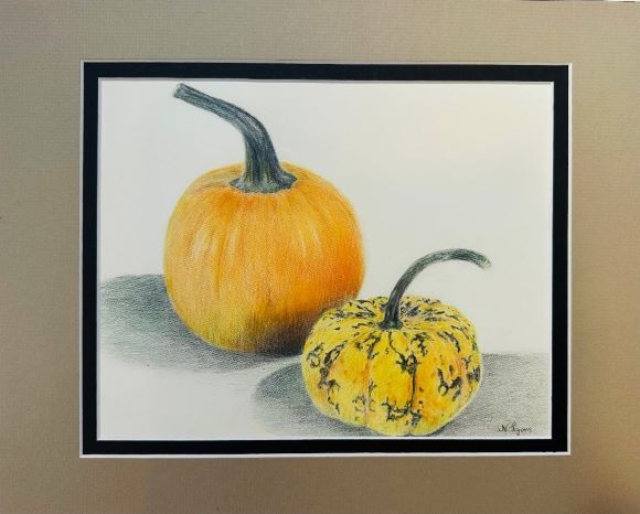 Botanical Drawing: Fall Pumpkins and Gourds with Nancy Lyons 