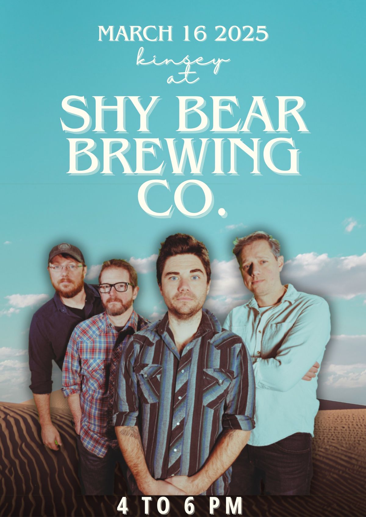 KINSEY AT SHY BEAR BREWING COMPANY !