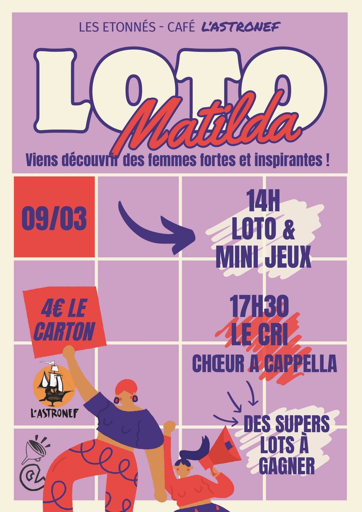 Loto Matilda : Femmes fortes et inspirantes