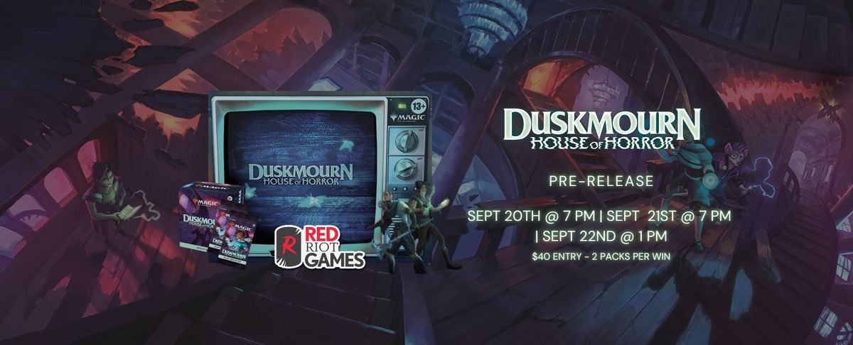 Duskmourn House of Horrors Prerelease